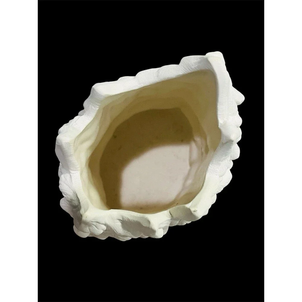 Ceramic Bisque Woodland Tree Vase Planter Ready To Paint Deer Pine Trees Pottery